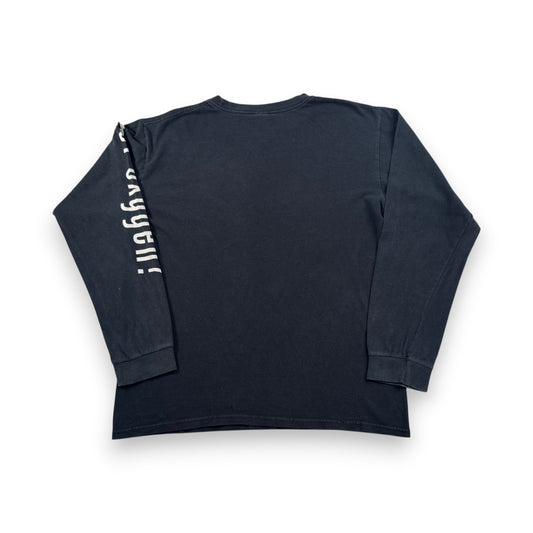 got milk? パロディ got oxygen Tシャツ 長袖 ロンT 黒 ジャクソンホール M co-u-2505-007