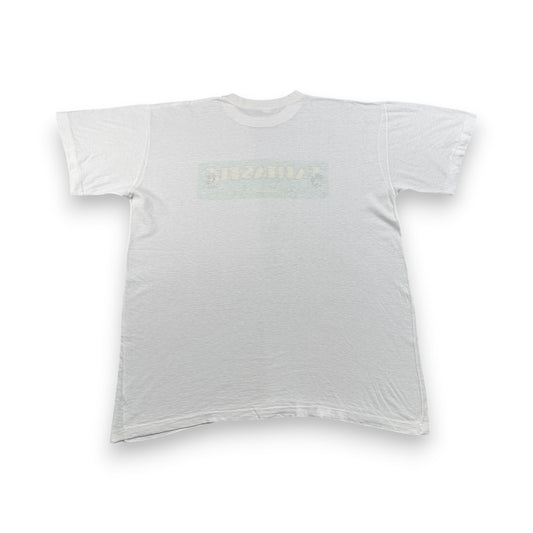 90s 企業T Tシャツ ブリヂストン ブリジストン L 白 自転車 co-u-2505-008