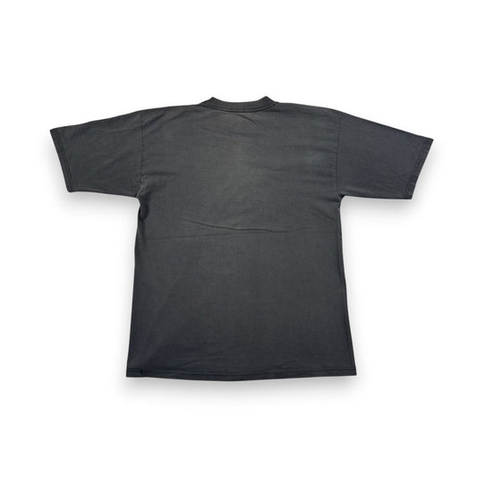 90s スターウォーズ STAR WARS Tシャツ lucasfilm 1995 may the force 黒 フェード 映画T ムービー d-t-2505-002