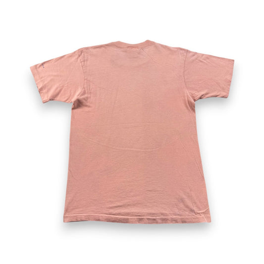 90s USA製 スケート Tシャツ ピンク HOBIE HEAVY オールドスケート M シングルステッチ 2603-0124
