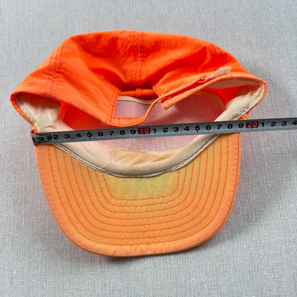 80s 90s マイクロソフト ワード キャップ Microsoft word 企業 オレンジ nissin cap 蛍光色 2607-0072