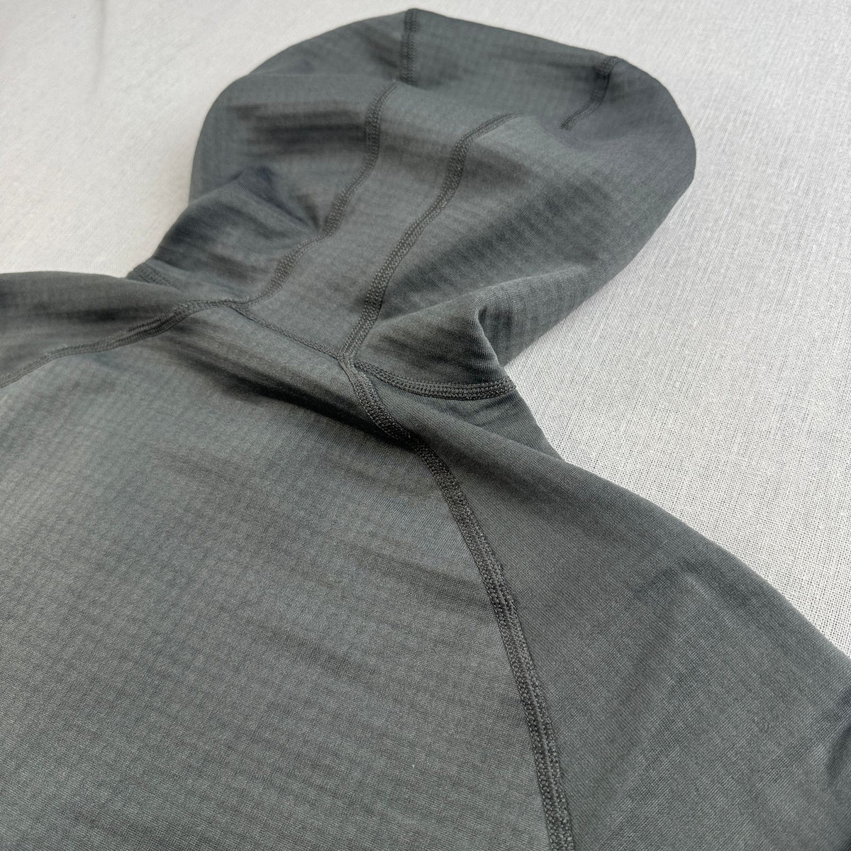 Patagonia パタゴニア R1 レギュレーター フーディ Polartec ポーラテック ハーフジップ プルオーバー パーカー フード グレー XS 2011年製 2605-00306