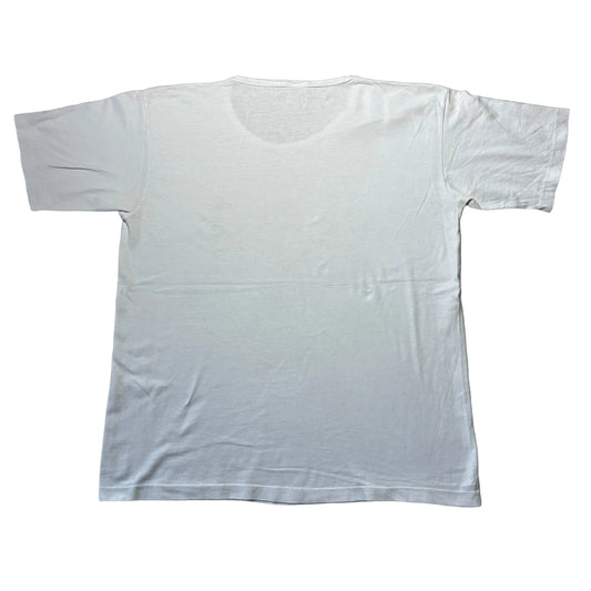 90s The Nature Company ボタニカル 植物 蝶 anvil USA製 ホワイト L a-u-2505-064