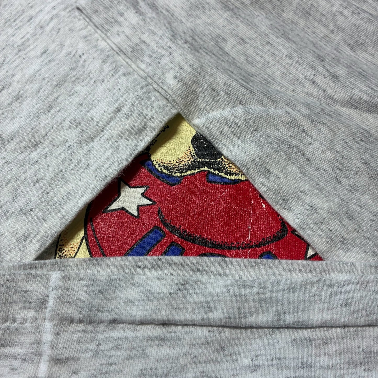 90s SEA BELL USA 犬柄 アニマルT グレー a-u-2505-083