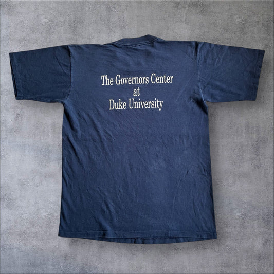 80s 90s duke university カレッジT ONEITA USA製 L ネイビー a-u-2505-001