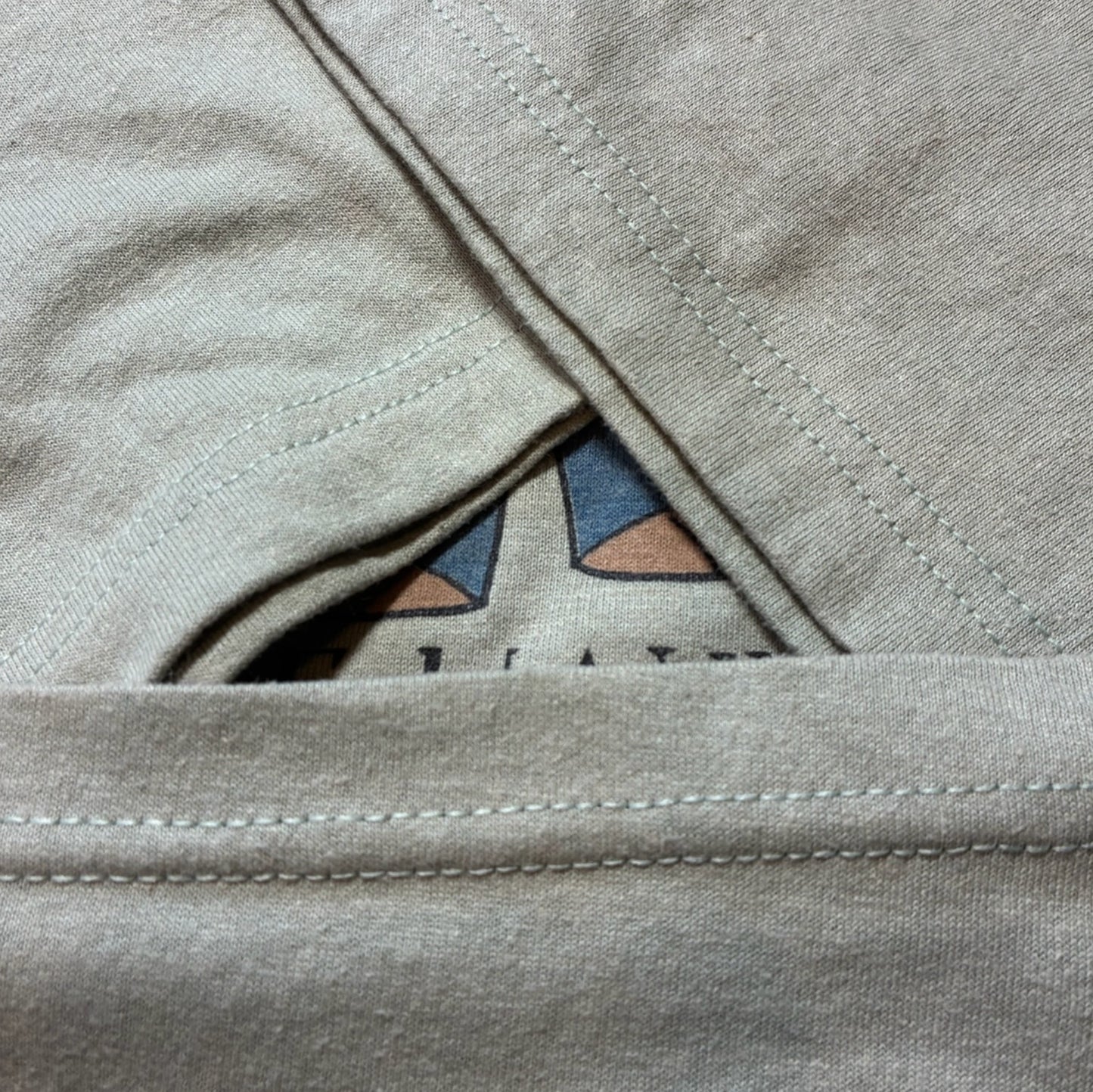 00s MOOSE WAYNE MOOSEVILLE Hanes カーキ L a-u-2505-036