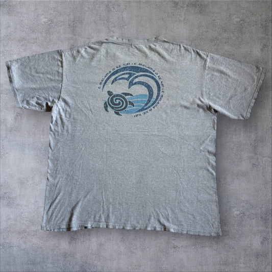 ウミガメ サーフ crazy shirts XL グレー a-u-2505-002