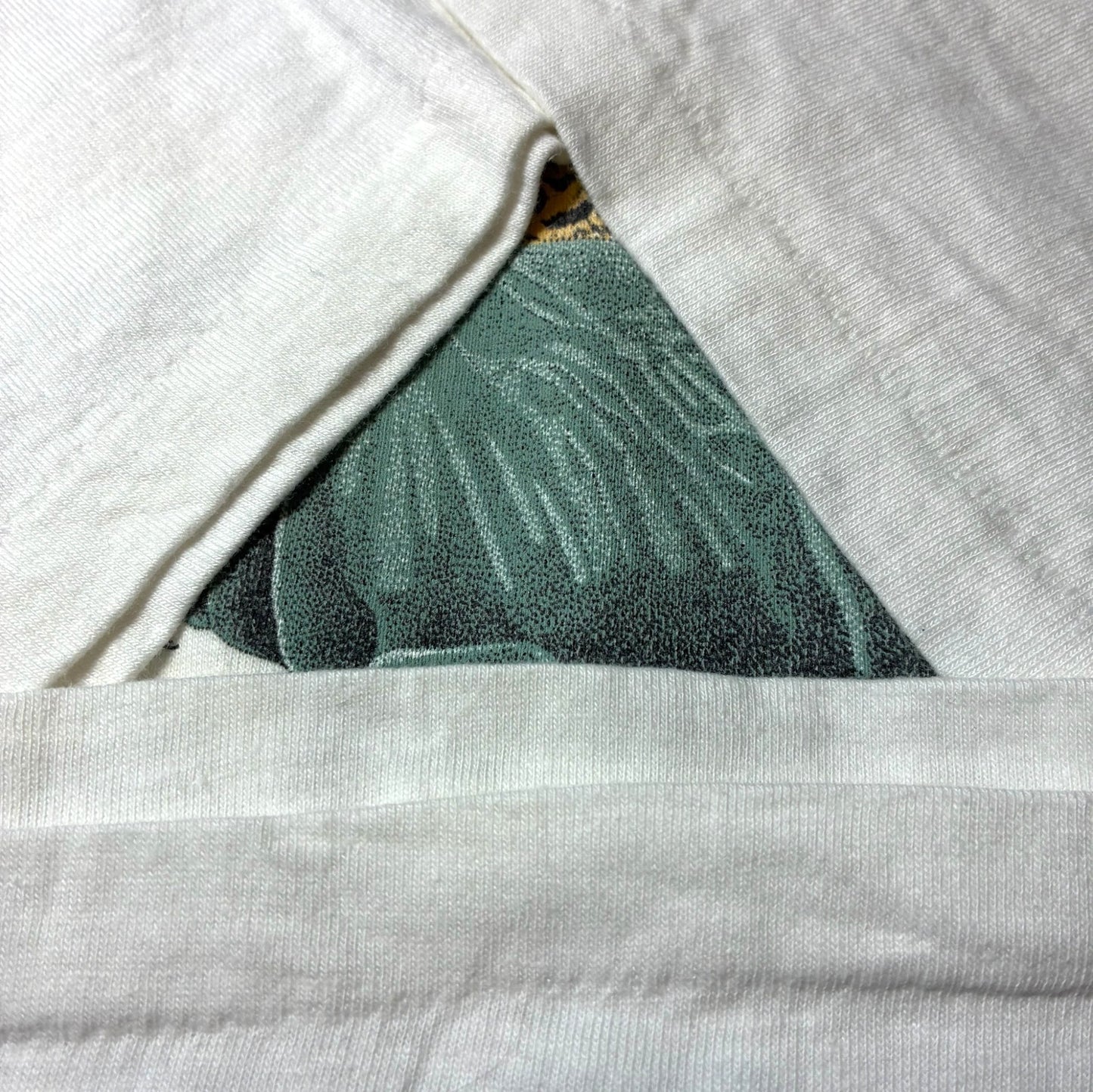 90s WOOLRICH アニマルT USA製 ホワイト XL a-u-2505-070