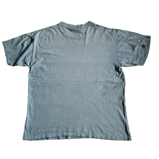 90s Tracks Of North American Animals アニマル 足跡 ONEITA USA製 L a-u-2505-022