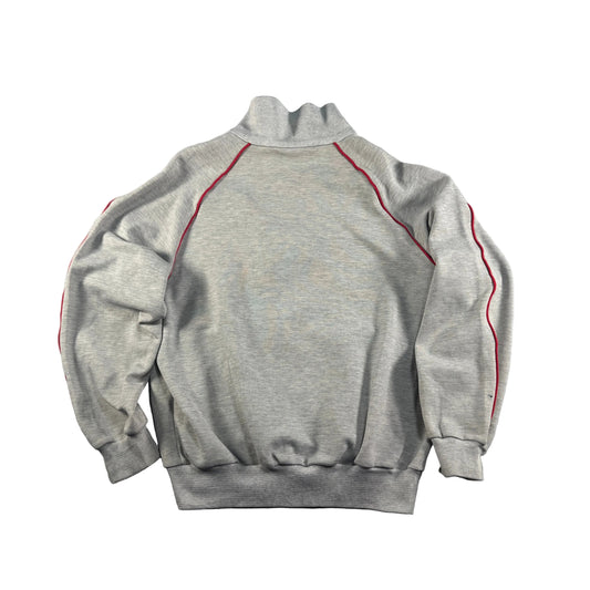 70s adidas トラックジャケット グレー デサント 西ドイツ製 M ad-u-2505-040