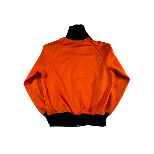80s adidas トラックジャケット オレンジ デサント製 2号 ad-u-2505-068