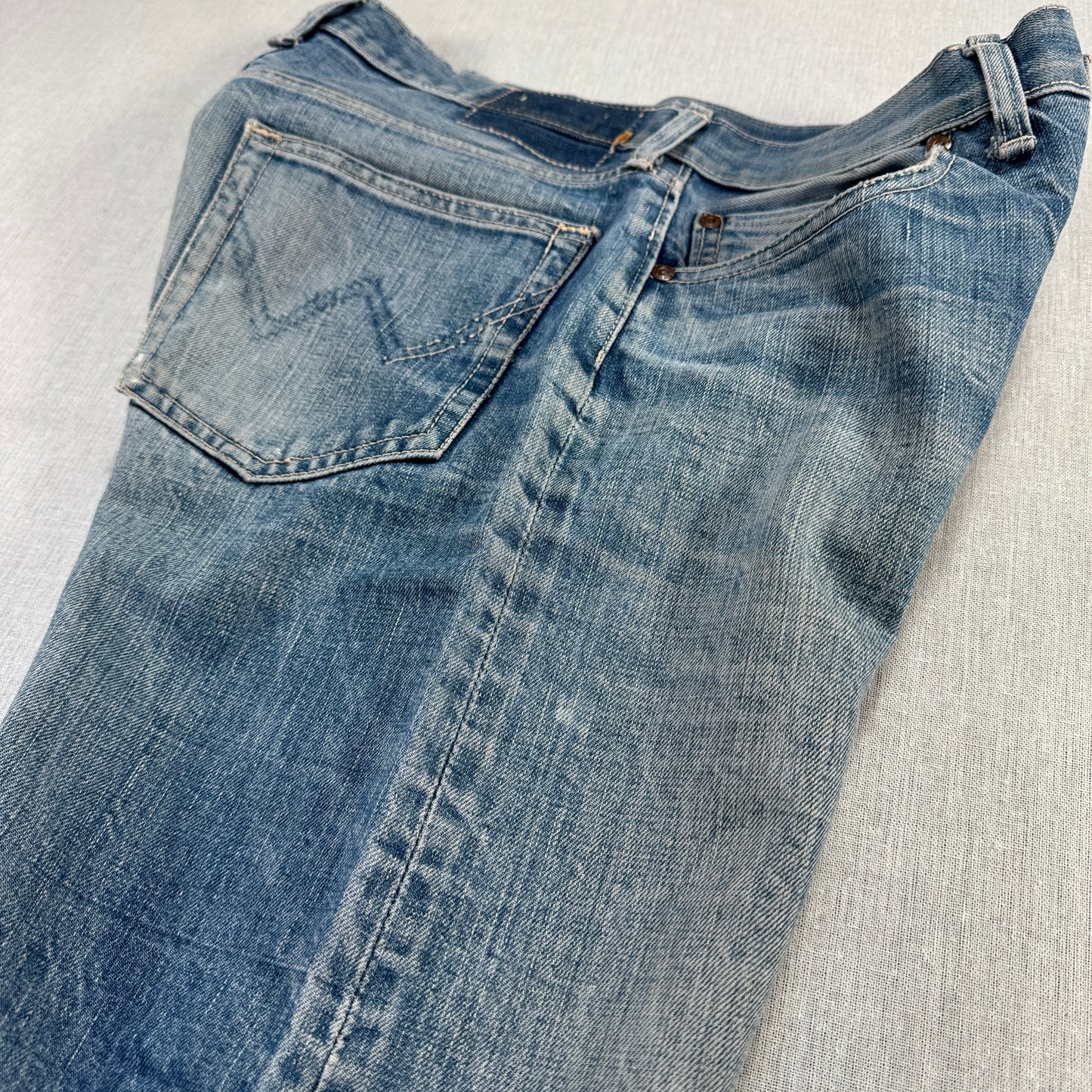 60s EDWIN エドウィン W33 ビンテージ デニム USA製 pa-00016