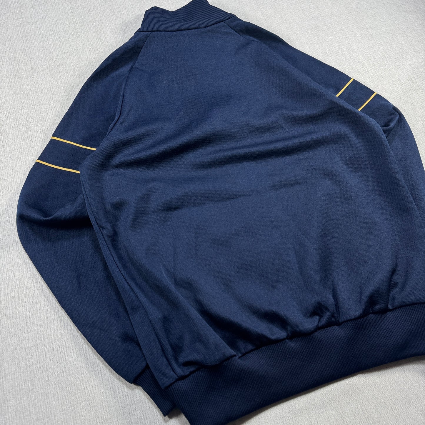 80s 西ドイツ製 アディダス adidas トラックジャケット TECHNO ネイビー L ad-u-2505-066