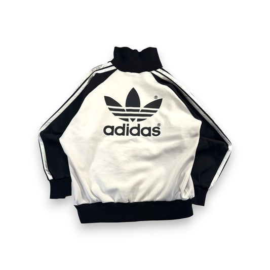 80s 90s アディダス adidas トラックジャケット パンダ 白 黒 L ad-u-2505-056