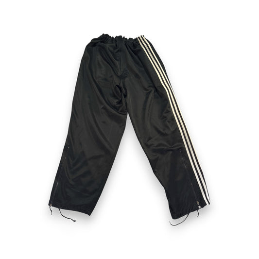 90s アディダス adidas トラックパンツ ブラック ポリエステル O ad-u-2505-054