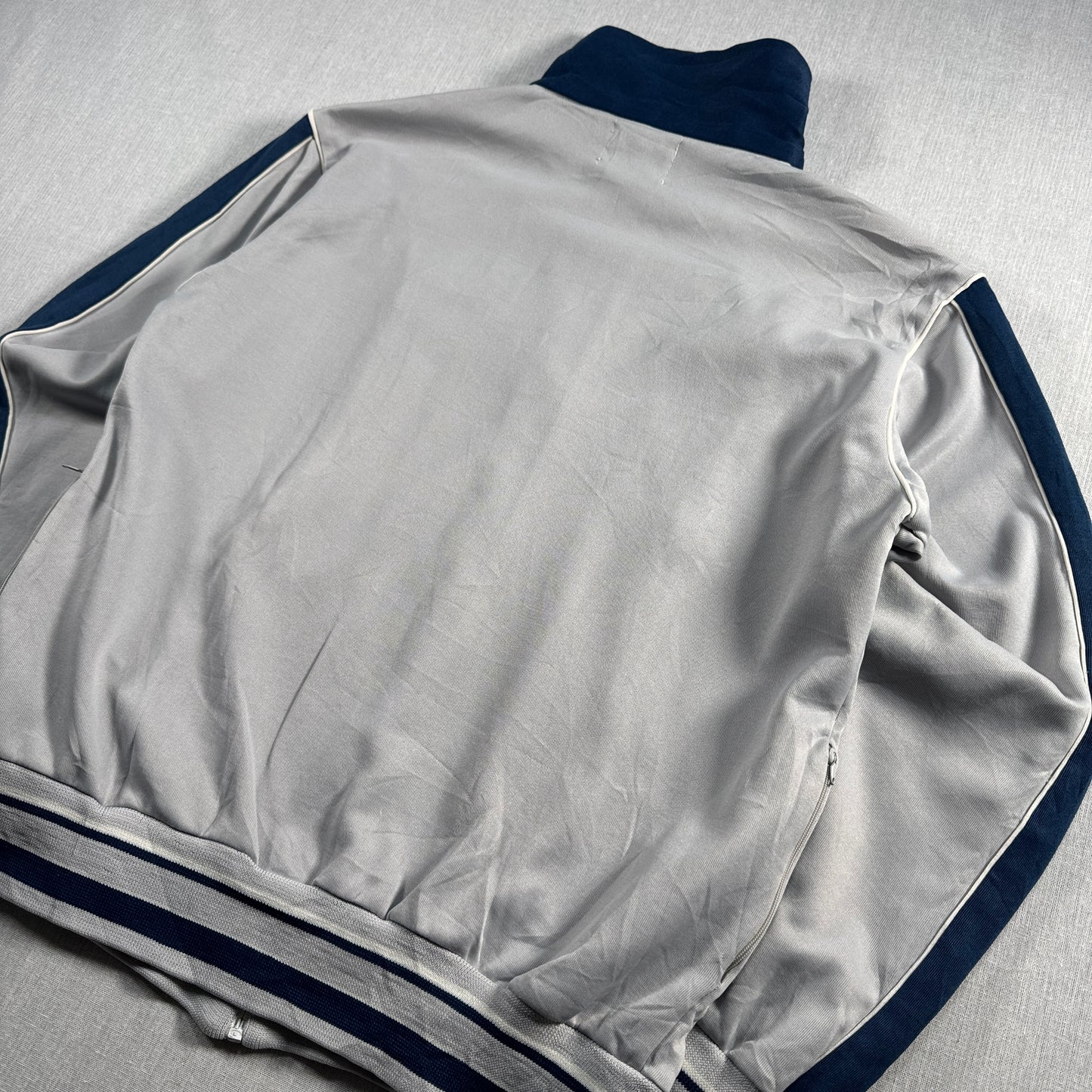 70s ナイキ NIKE トラックジャケット オレンジタグ グレー M ja-u-2505-046