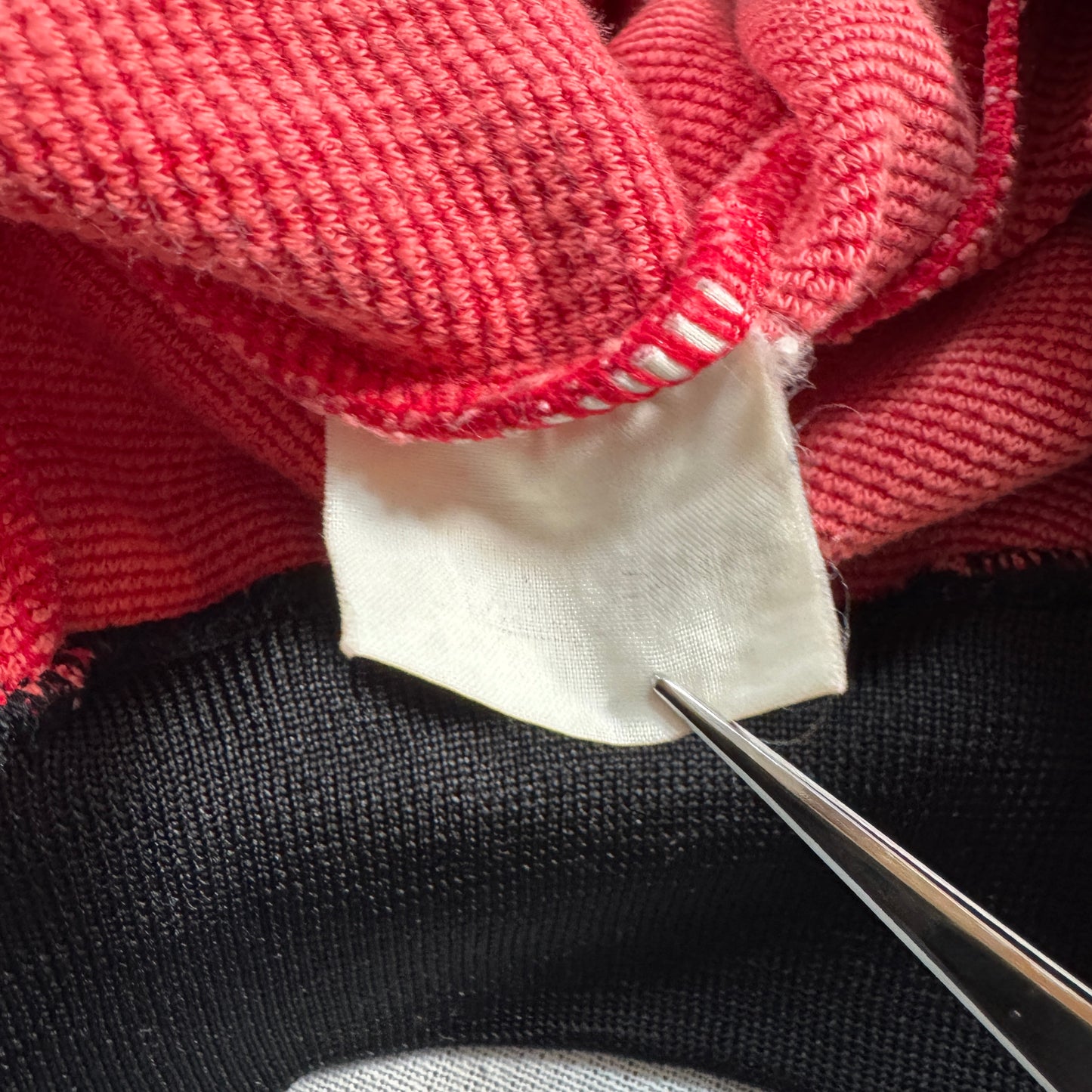 80s ナイキ NIKE トラックジャケット 赤 日本製 紺タグ L ja-u-2505-030