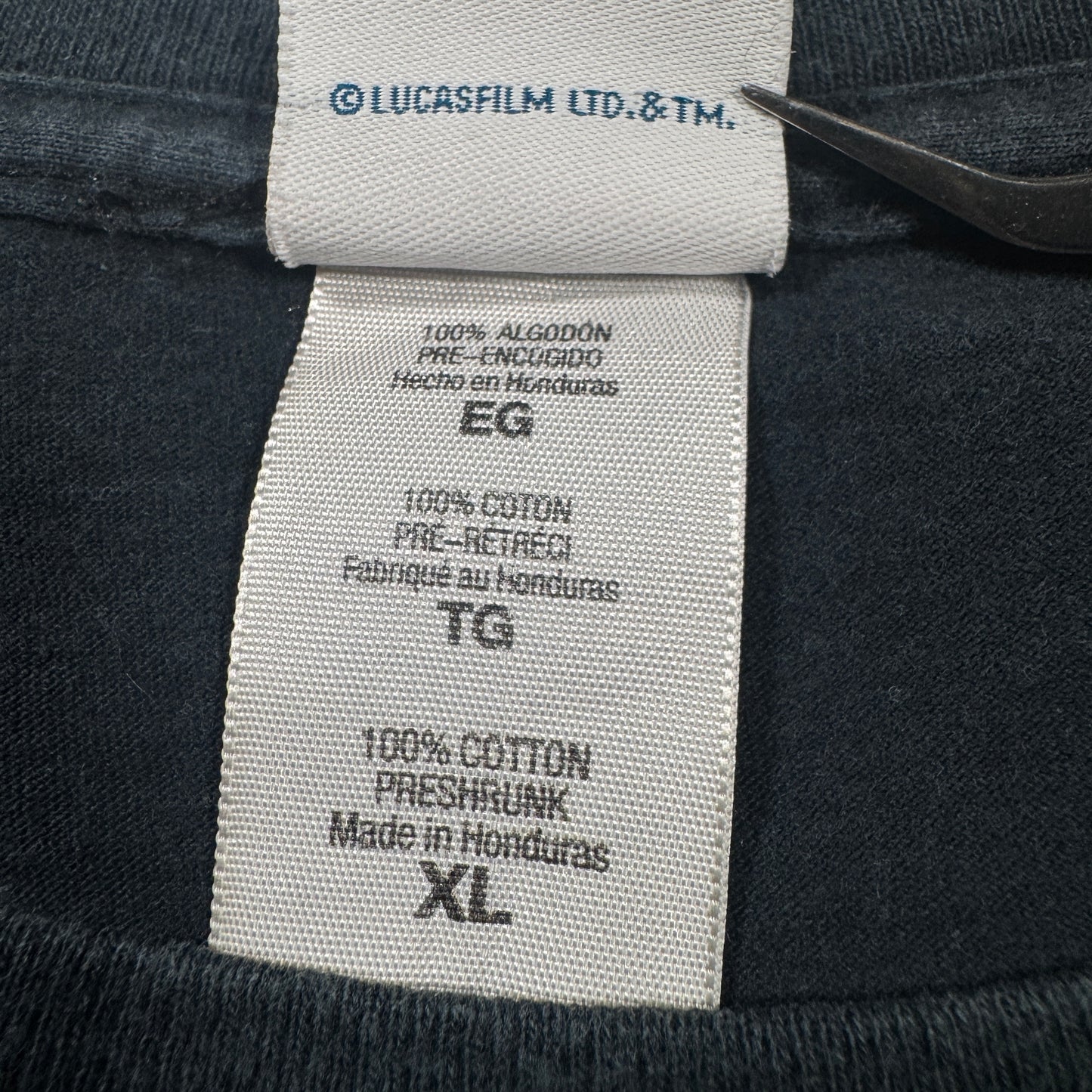 STAR WARS "C-3PO" ブラック XL d-u-2505-014