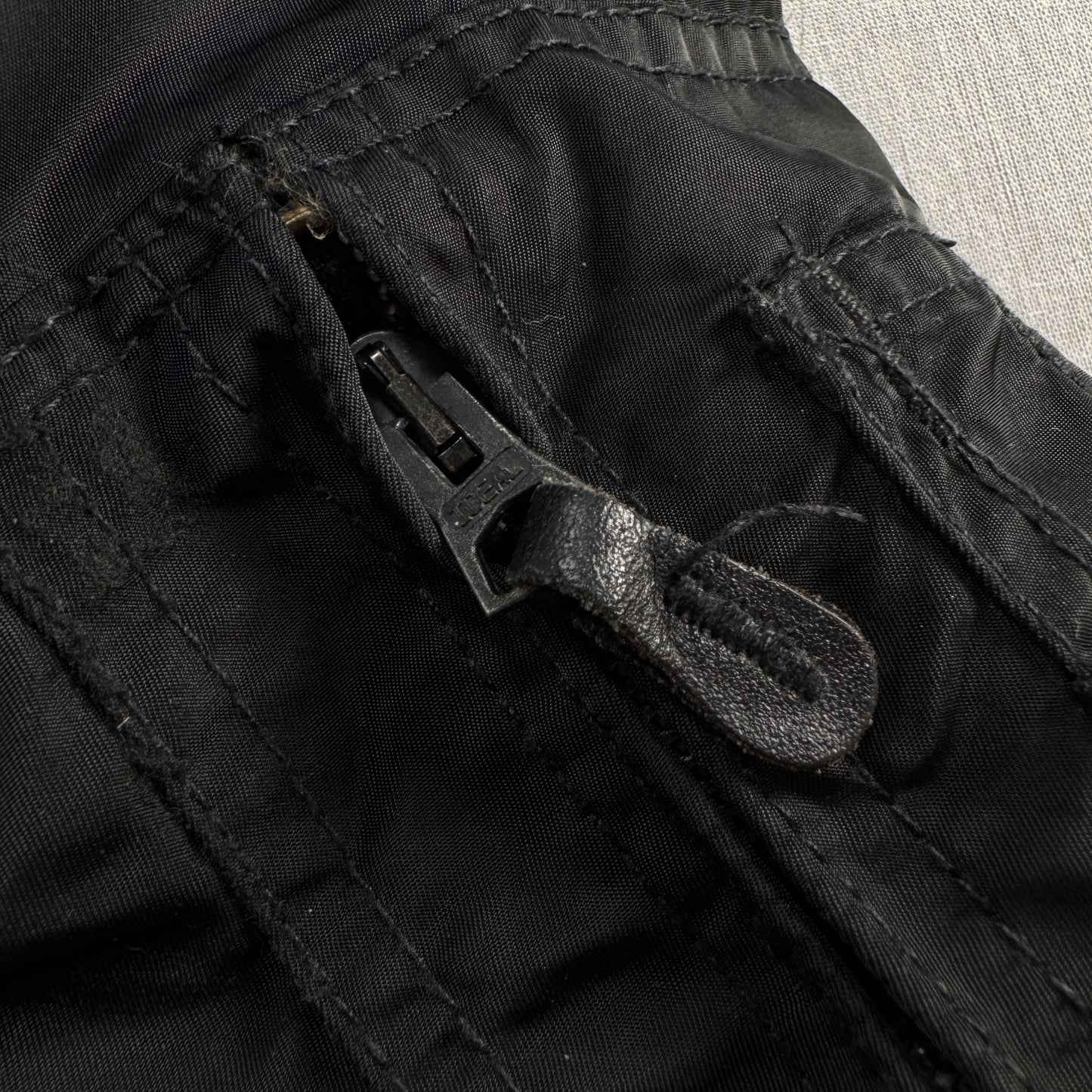90s schott ショット CWU-R フライトジャケット ビンテージ 黒 ja-2603-021