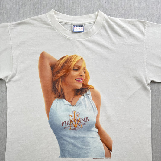 00s Madonna マドンナ ワールドツアー Tシャツ 2001 boy toy バンドT 白 M オールスポーツ ba-t-2505-023
