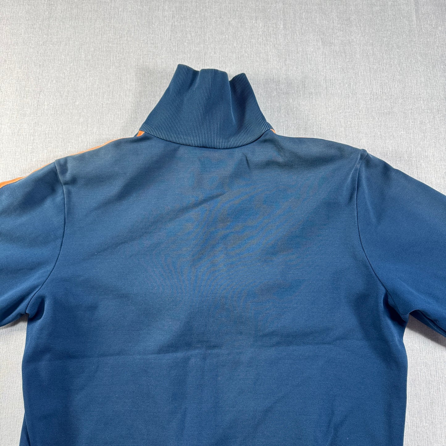 70s adidas トラックジャケット ネイビー デサント 西ドイツ製 6号 ad-t-2505-022