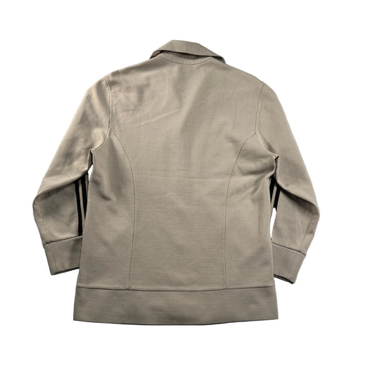 70s adidas トラックジャケット ガイコツジャージ ベージュ メタルボタン 48 ad-t-2505-025