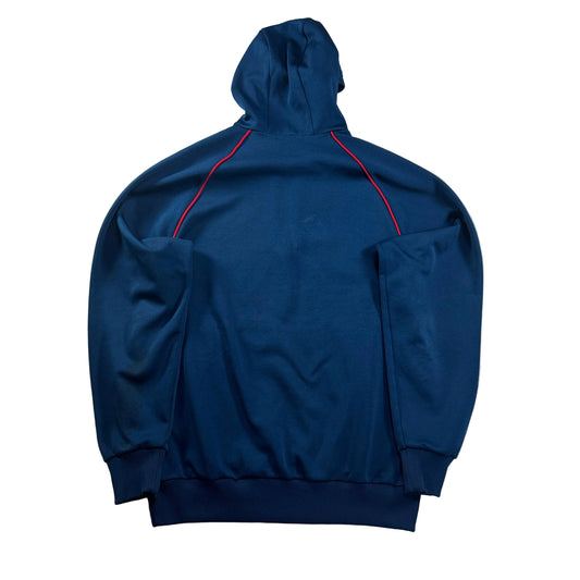 70s adidas ハーフジップパーカー ネイビー デサント製 O ad-u-2505-028