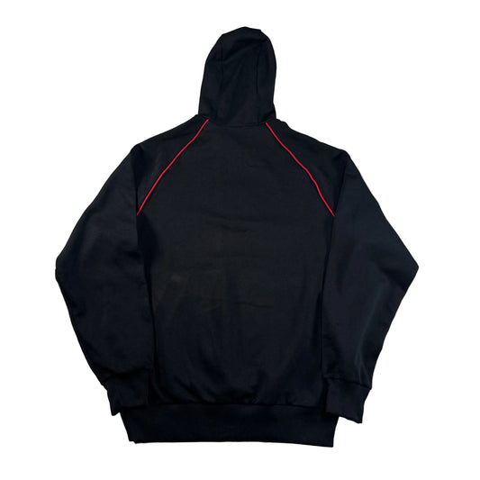 70s adidas ハーフジップパーカー ブラック デサント製 O ad-u-2505-025