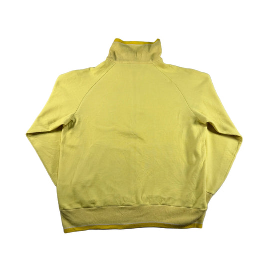 70s adidas トラックジャケット イエロー デサント 西ドイツ製 L ad-u-2505-029