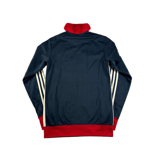 adidas トラックジャケット ネイビー 刺繍ロゴ ad-u-2505-030