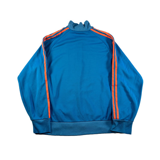 00s adidas トラックジャケット ブルー × オレンジ ad-u-2505-035