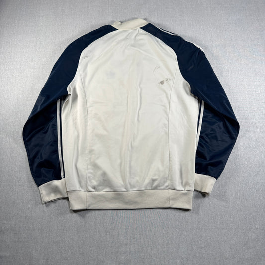 70s adidas ATP トラックジャケット ホワイト ネイビー VENTEX製 ad-u-2505-036