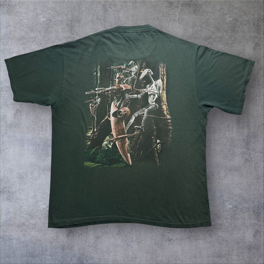 90s STAR WARS EPISODE1 バトル・ドロイド グリーン XL d-t-2505-014