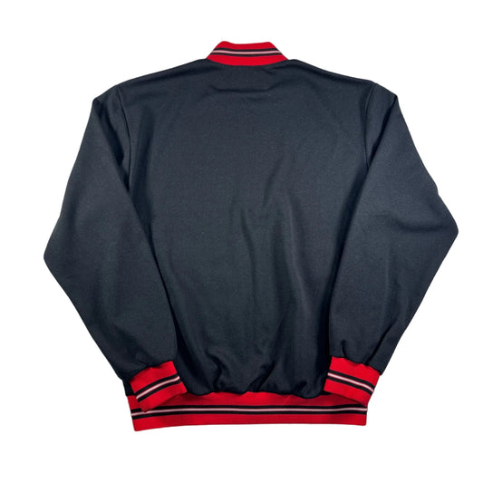 80s adidas トラックジャケット ブラック デサント製 ad-u-2505-022