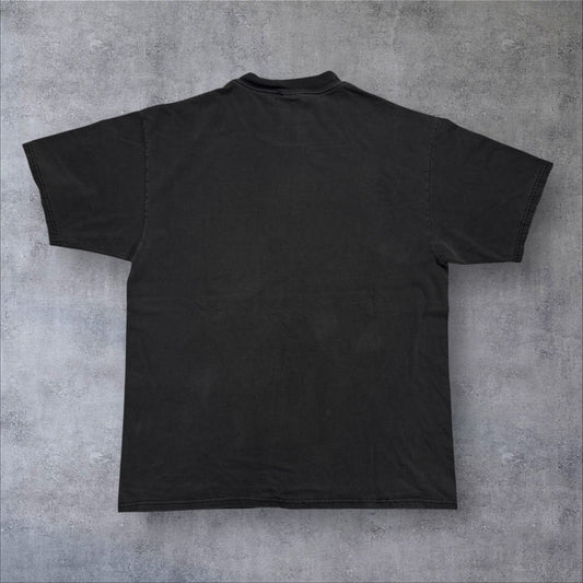 90s M.C. Escher エッシャー Sky & Water 騙し絵 アートT Hanes 黒 L a-t-2505-021