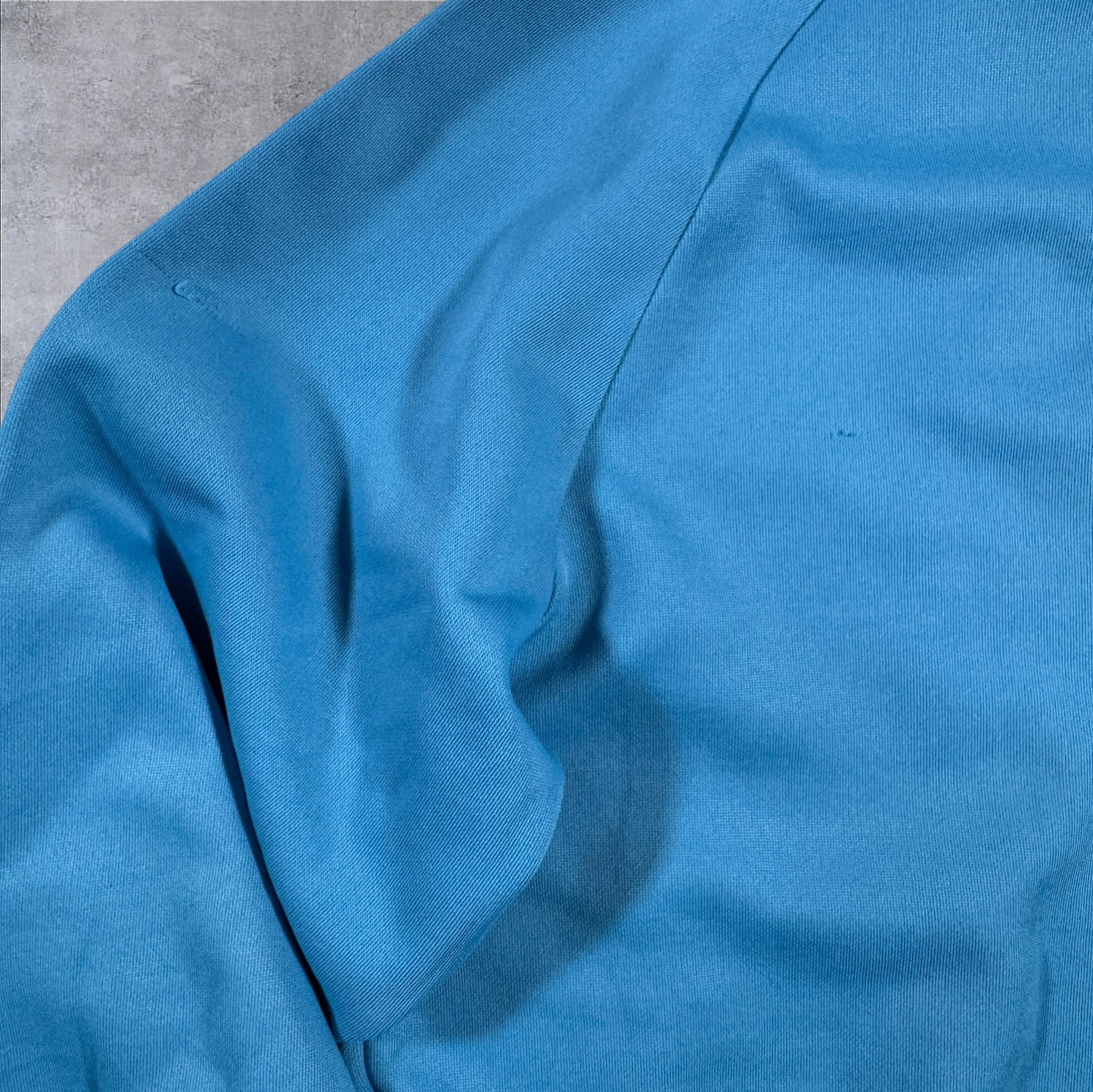 80s adidas トラックジャケット 水色 デサント 3号 ad-t-2505-005