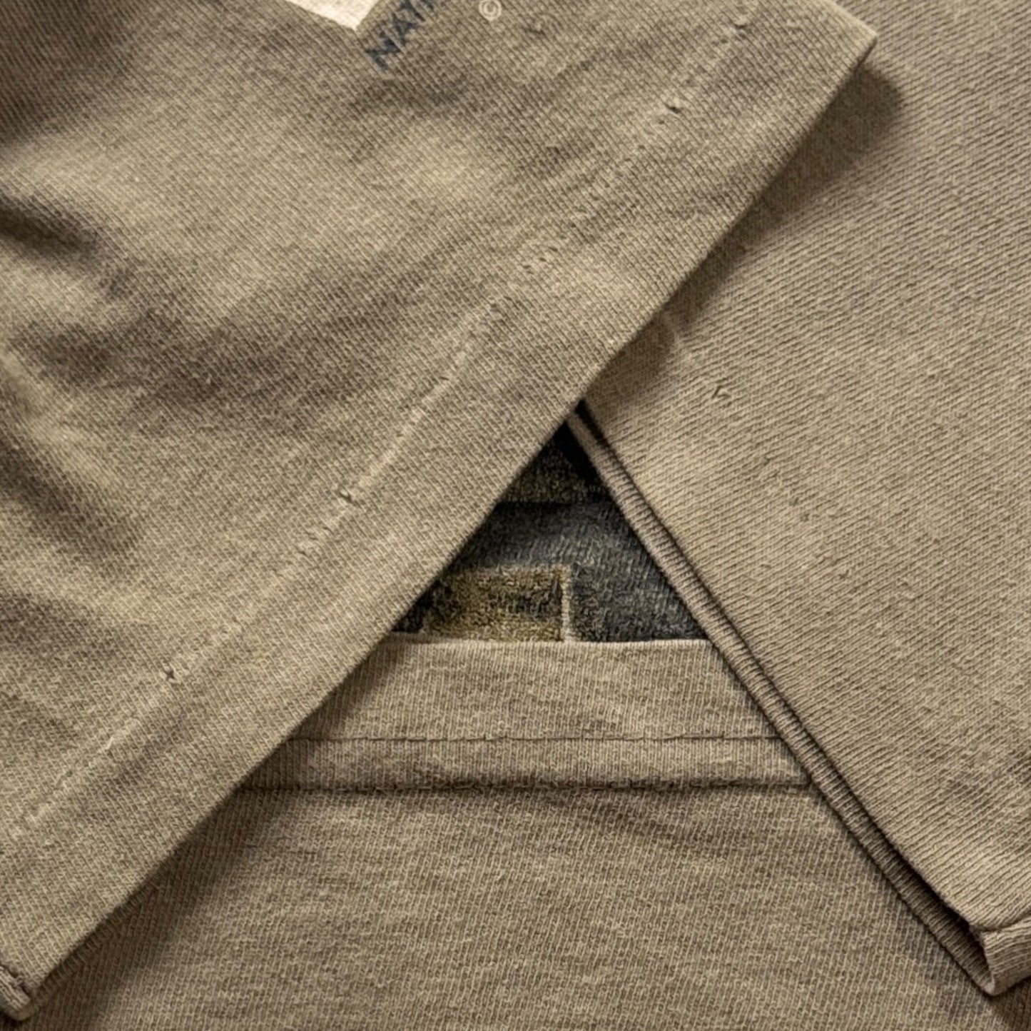 90s STAR WARS HAN SOLO 両面プリント Changes USA製 カーキ S d-t-2505-013