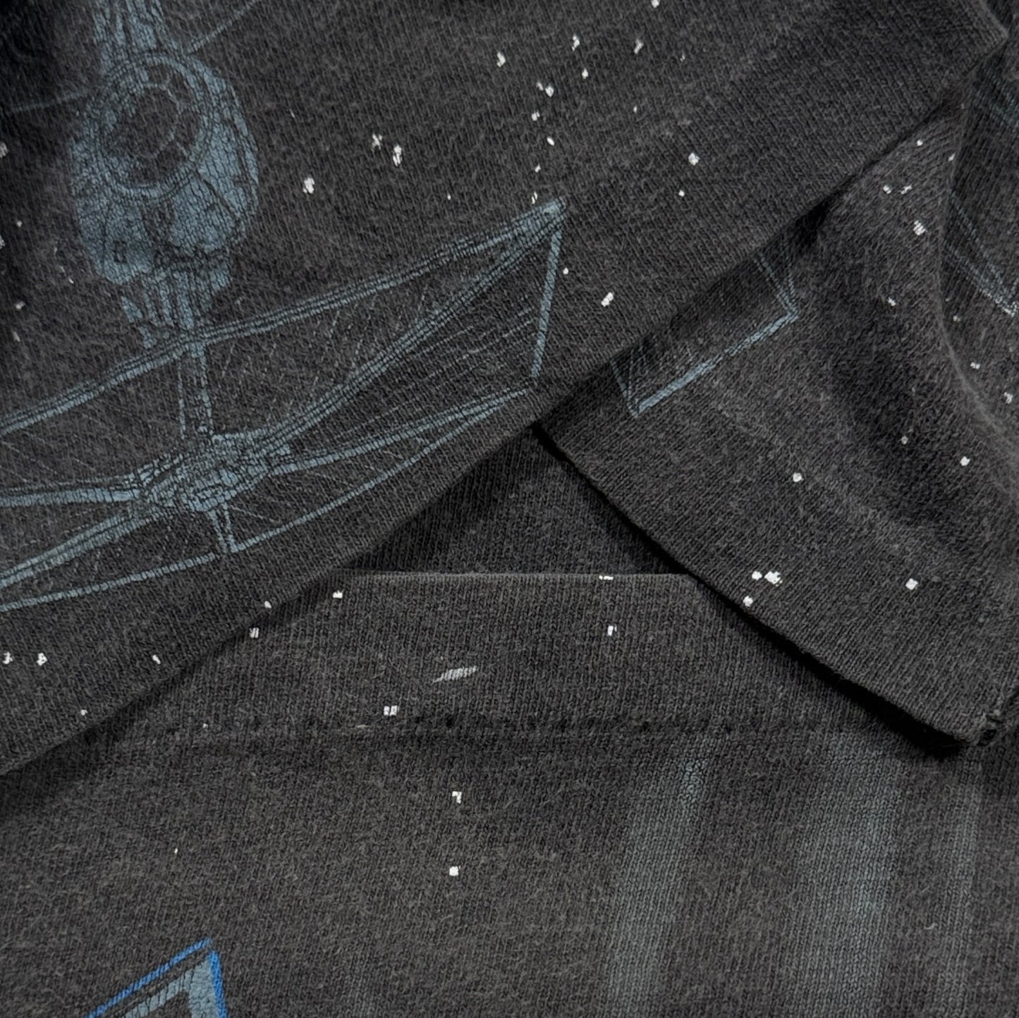 90s STAR WARS ダースベイダー USA製 ブラック advance キッズM d-x-2505-008