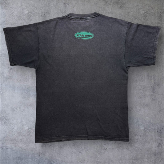 90s STAR WARS EPISODE1 Jar Jar Binks ブラック L d-x-2505-005