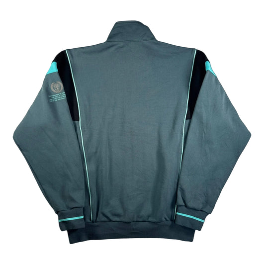 90s adidas トラックジャケット ネイビー デサント製 ad-u-2505-024