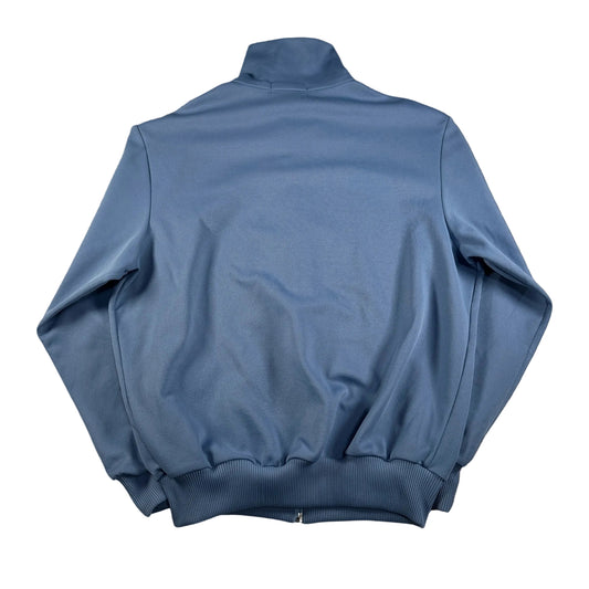 70s 80s adidas トラックジャケット 水色 デサント M ad-t-2505-017