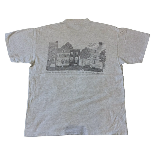 90s TODD HEALY アートT ONEITA グレー L a-u-2505-016