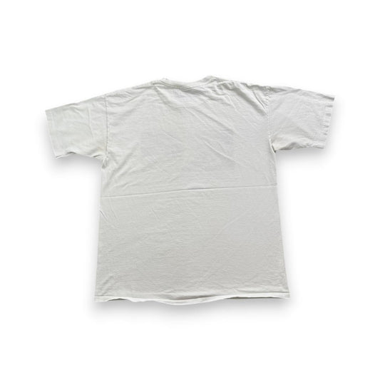 90s Tシャツ ミケランジェロ アートT pull my 白 a-u-2505-081