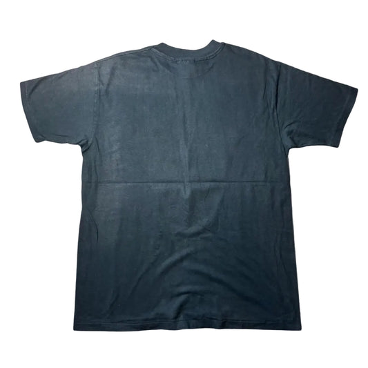 80s タキシード 騙し絵 アートT Hanes USA製 ブラック XL a-u-2505-086