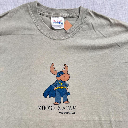00s Tシャツ Moose wayne 鹿 キャラクター L カー a-u-2505-036