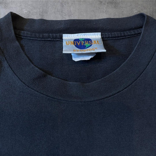 90s バックトゥーザフューチャー Tシャツ USA製 映画T 黒 z-000022