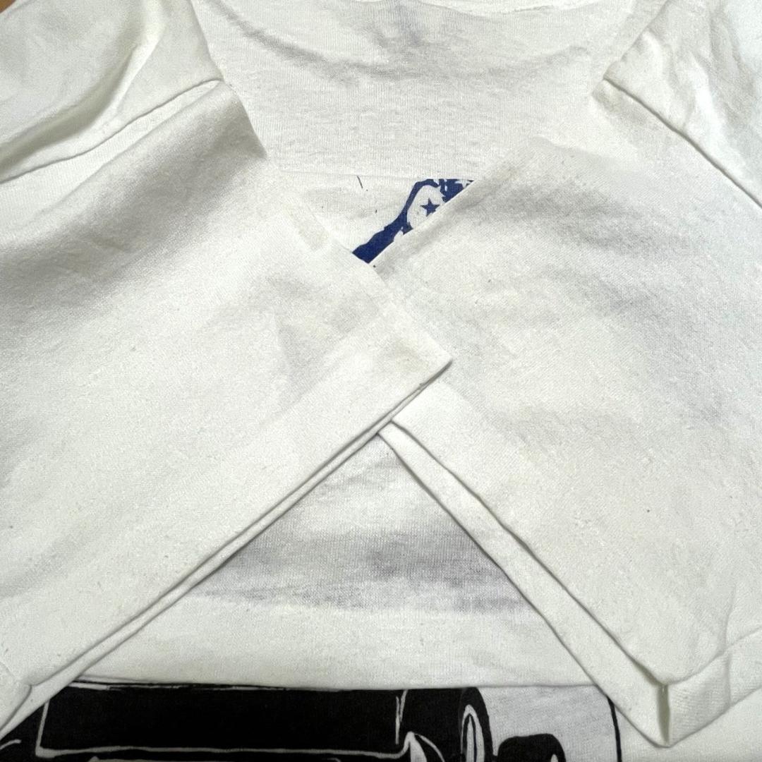 90s MINI Tシャツ 車 USA製 企業T 白 オバマ co-000005