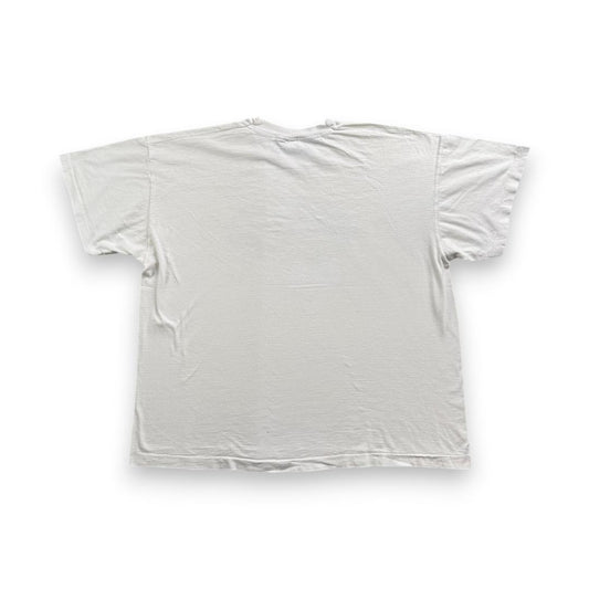 90s ロゴ 企業 Tシャツ フルーツオブザルーム 白 co-000050