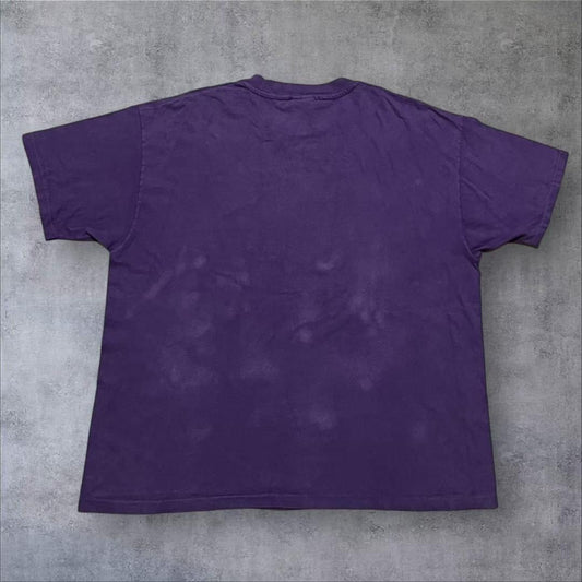 90s ディズニー プーさん 紫 USA d-000022