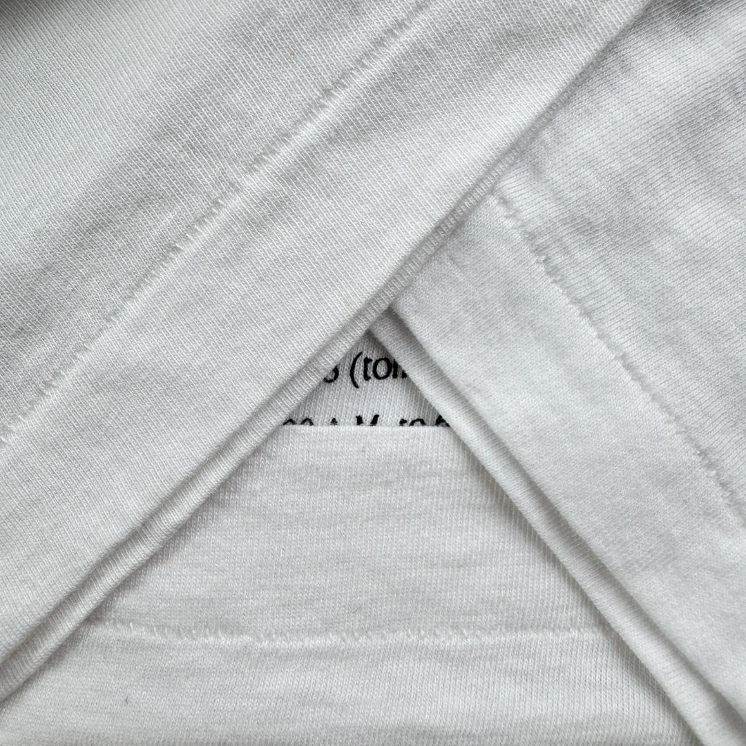 80 90s 企業T Apple アップル Tシャツ 白 企業 2603-0014